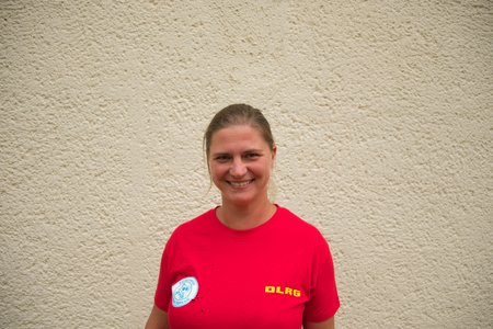 Rettungsschwimmerin: Alexandra Buhr